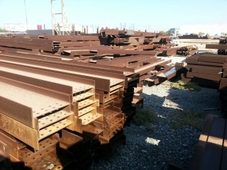 Rolled Wide Flange H Beams / Never used /Not painted / Surplus lot.