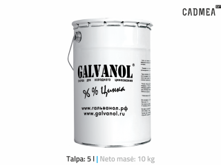 Šalto cinkavimo mišinys «GALVANOL», 10 kg