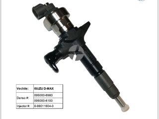 isuzu injector nozzle 095000-6100 for D-MAX denso cr injector repair