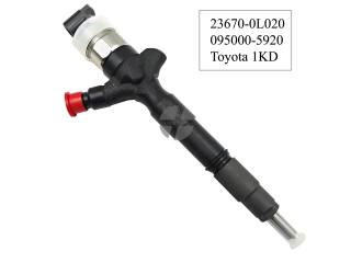 Diesel engine common rail fuel injector 23670-0L020 denso cr injector repair
